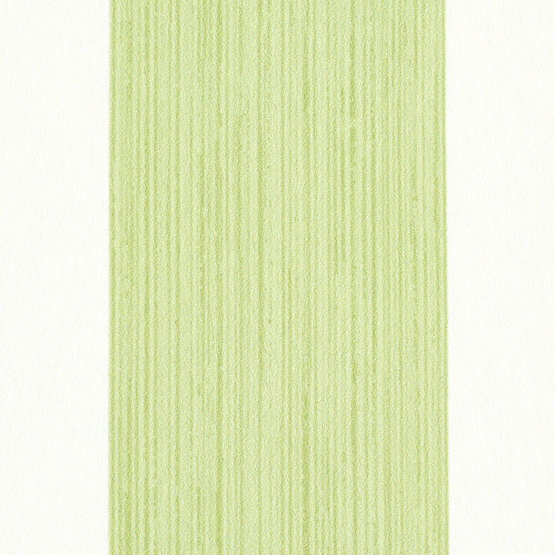 Edwin Stripe Wide Leaf by Schumacher Classic Green Stripe Wallpaper – Schumacher 5011909