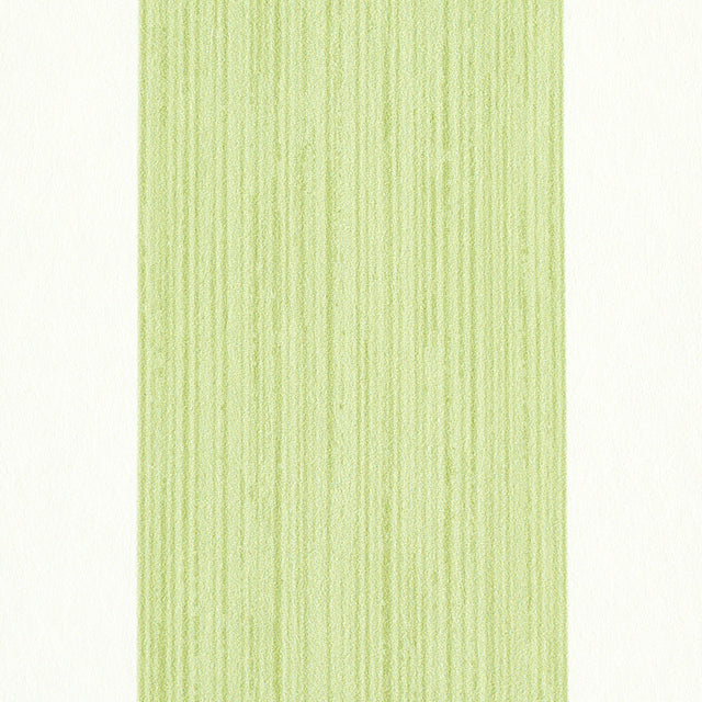 Edwin Stripe Wide Leaf by Schumacher Classic Green Stripe Wallpaper – Schumacher 5011909