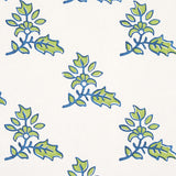 Torbay Green by Schumacher Jacaranda Collection Hand-Blocked Motif Wallpaper – 5011920