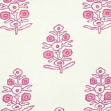 Aditi Pink by Schumacher Petite Stylized Floral Wallpaper – Jacaranda Collection 5011932