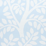 Temple Garden II Sky by Schumacher Whimsical Botanical Wallpaper – Schumacher 5011963