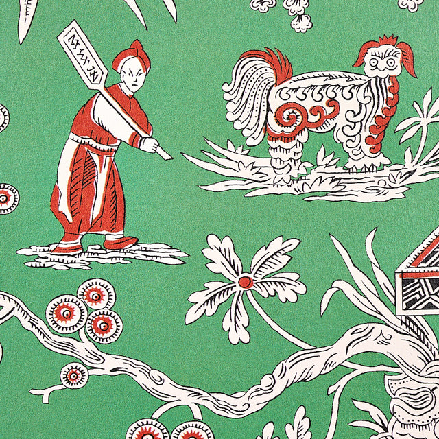 Matsudana Jade Chinoiserie Wallpaper by Schumacher – 5011990