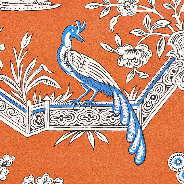 Matsudana Spice Chinoiserie Wallpaper by Schumacher – Schumacher 5011992