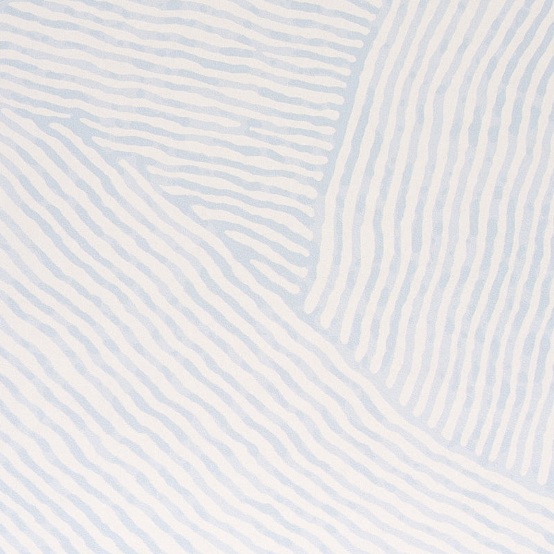 Burnett Sky by Schumacher Abstract Painterly Wave Wallpaper – Schumacher 5012000