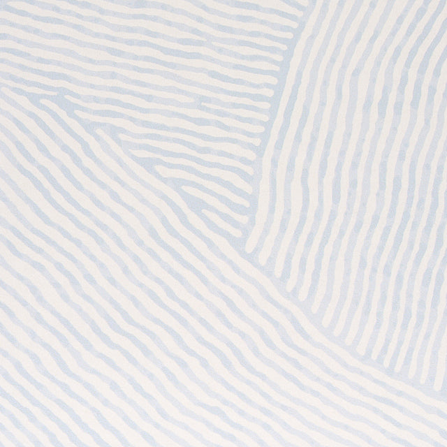Burnett Sky by Schumacher Abstract Painterly Wave Wallpaper – Schumacher 5012000