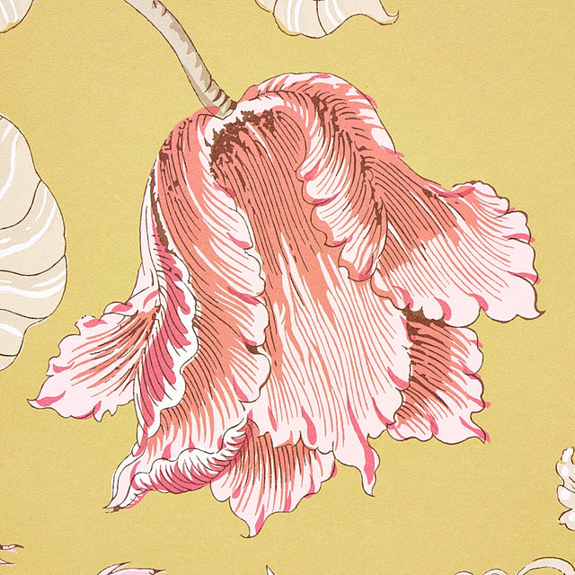 JOSEPHINE Ochre by Schumacher Tree of Life Floral Wallpaper – Schumacher 5012011