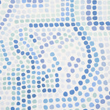 Galina Blue Abstract Mosaic Wallpaper – Schumacher 5012020