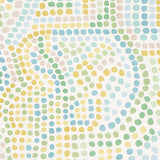 Galina Citron by Schumacher Abstract Mosaic Dot Wallpaper – Schumacher 5012021
