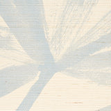 Sunlit Palm Sisal Chambray by Schumacher Dreamy Watercolor Palm Wallpaper – Schumacher 5012040