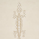 Baracoa Neutral by Schumacher Graphic Gecko Wallpaper – Copacabana Collection 5012101