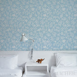 ANTHOZA Green Botanical Wallpaper by Schumacher – 5012131