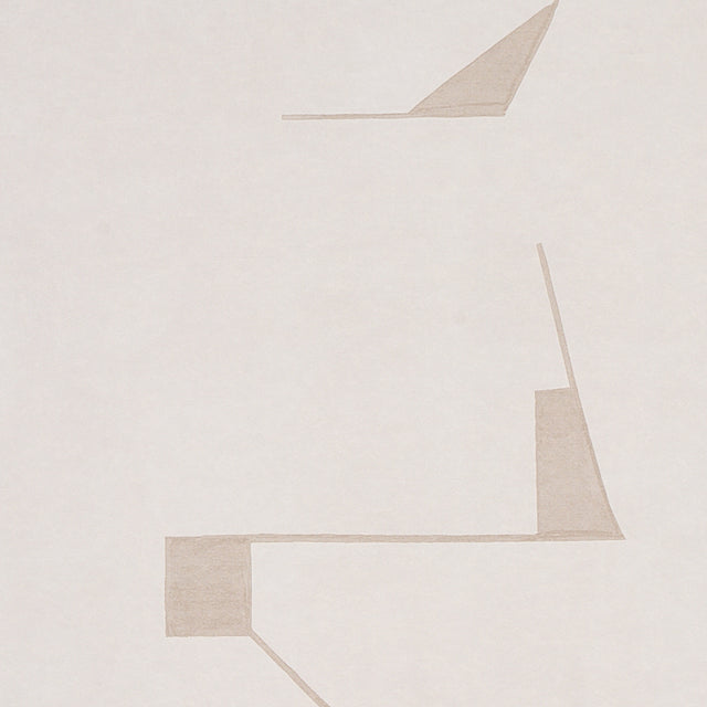 Circuit Stone by Porter Teleo Abstract Geometric Wallpaper – Schumacher 5012162