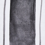 Tracing Stripes Black by Porter Teleo Hand-Painted Vertical Stripe Wallpaper – Schumacher 5012172