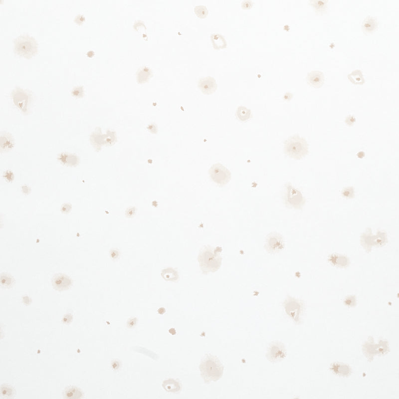 Stellar by Porter Teleo for Schumacher - Neutral celestial abstract wallpaper with ink splash comet and star motifs