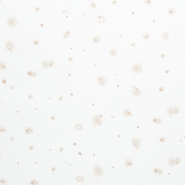 Stellar by Porter Teleo for Schumacher - Neutral celestial abstract wallpaper with ink splash comet and star motifs