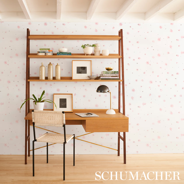 Stellar Blush by Porter Teleo Celestial Abstract Wallpaper – Schumacher 5012191