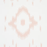Tabitha Quiet Pink by Schumacher Soft Geometric Ikat-Inspired Wallpaper – Schumacher 5012201