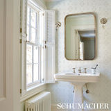 Tabitha Soft Grey by Schumacher East Meets West Collection Wallpaper – Schumacher 5012202
