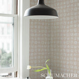 Meadow Rock Neutral by Caroline Z Hurley Floral Wallpaper – Schumacher 5012231