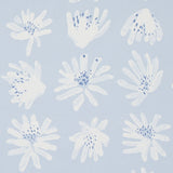 Meadow Rock Sky by Caroline Z Hurley Modern Floral Wallpaper – Schumacher 5012232