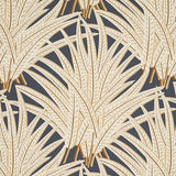 Zenada Carbon by Schumacher Chic Botanical Wallpaper – Copacabana Collection 5012240