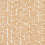 Coleridge Wheat by Schumacher Geometric Sisal-Look Wallcovering – Schumacher 5012251