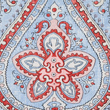 Paisley Court Chambray by Schumacher East Meets West Collection Wallpaper – Schumacher 5012271
