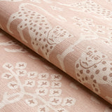 Woodland Leopard Sisal Petal by Schumacher Hand Screen Printed Wallpaper – Schumacher 5012302