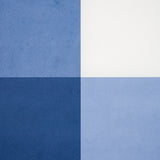 Willa Check Large Navy by Schumacher Oversized Gingham Plaid Wallpaper – Schumacher 5012351