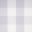 Willa Check Large in Lavender by Schumacher - extra-large-scale gingham plaid wallpaper in a playful, modern lavender colorway.