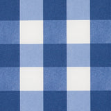 Willa Check Small Navy by Schumacher Modern Plaid Gingham Wallpaper – Schumacher 5012361