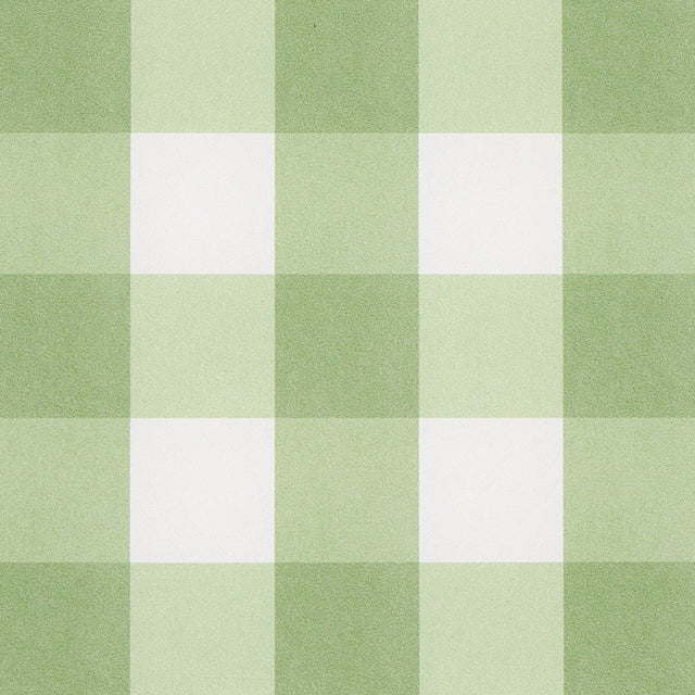 Willa Check Small Leaf by Schumacher Modern Green Gingham Plaid Wallpaper – Schumacher 5012362