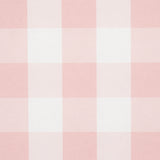 Willa Check Small Pink by Schumacher Modern Gingham Plaid Wallpaper – Schumacher 5012364