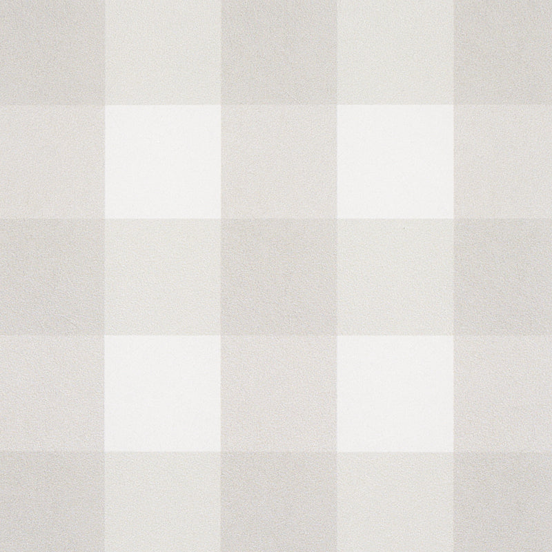 Willa Check Small Birch by Schumacher Modern Gingham Plaid Wallpaper – Schumacher 5012368