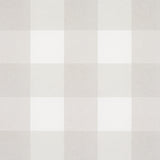 Willa Check Small Birch by Schumacher Modern Gingham Plaid Wallpaper – Schumacher 5012368