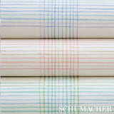 Minerva Plaid Peacock by Schumacher Watercolor Plaid Wallpaper – Schumacher 5012370