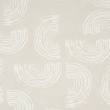 Quansoo Ivory on Neutral by Caroline Z Hurley Modern Painterly Wallpaper – Schumacher 5012401