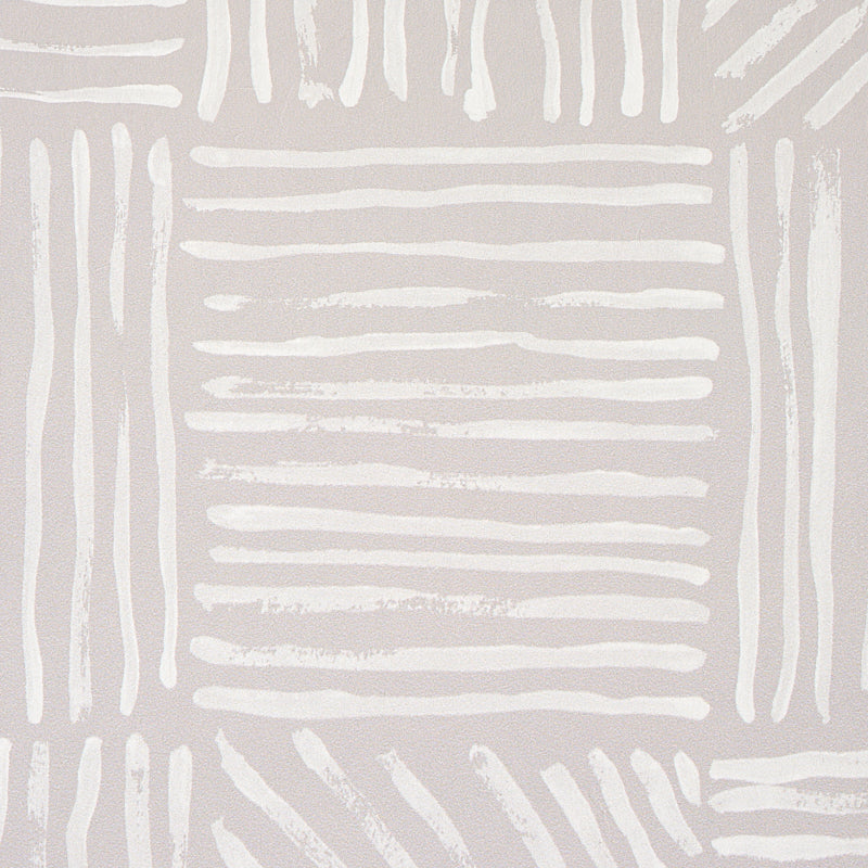 Katama Ivory on Stone by Caroline Z Hurley Modern Abstract Wallpaper – Schumacher 5012420