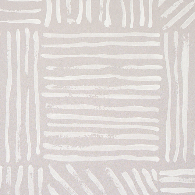 Katama Ivory on Stone by Caroline Z Hurley Modern Abstract Wallpaper – Schumacher 5012420