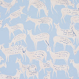 FAUNA Slate Blue Animal Wallpaper – Schumacher 5012490
