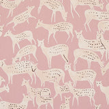 Fauna Dusty Pink by Schumacher Whimsical Animal Wallpaper – Schumacher 5012491