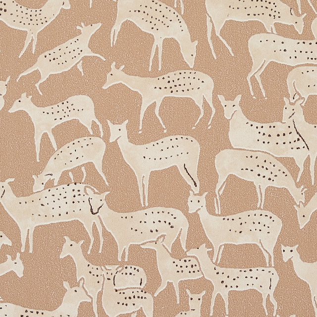 FAUNA Fawn by Schumacher Flight of Fancy Animal Wallpaper – Schumacher 5012492