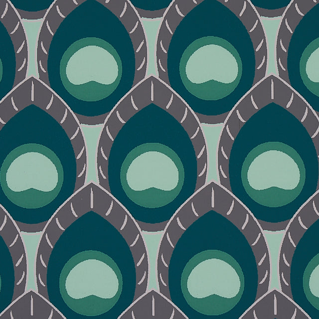 Dawnridge Sage by Cristina Buckley Geometric Wallpaper – Schumacher 5012520