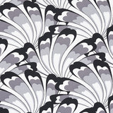 GOTHAM SWING Charcoal by Schumacher Art Deco Fan Wallpaper – Schumacher 5012530