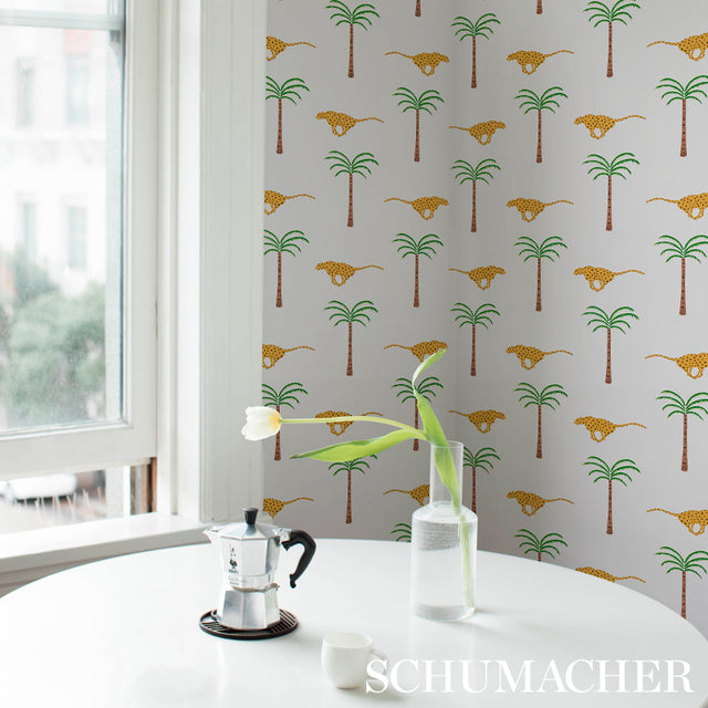 A Wild Desert Dream Safari by Schumacher Cristina Buckley Collection Wallpaper – Schumacher 5012540