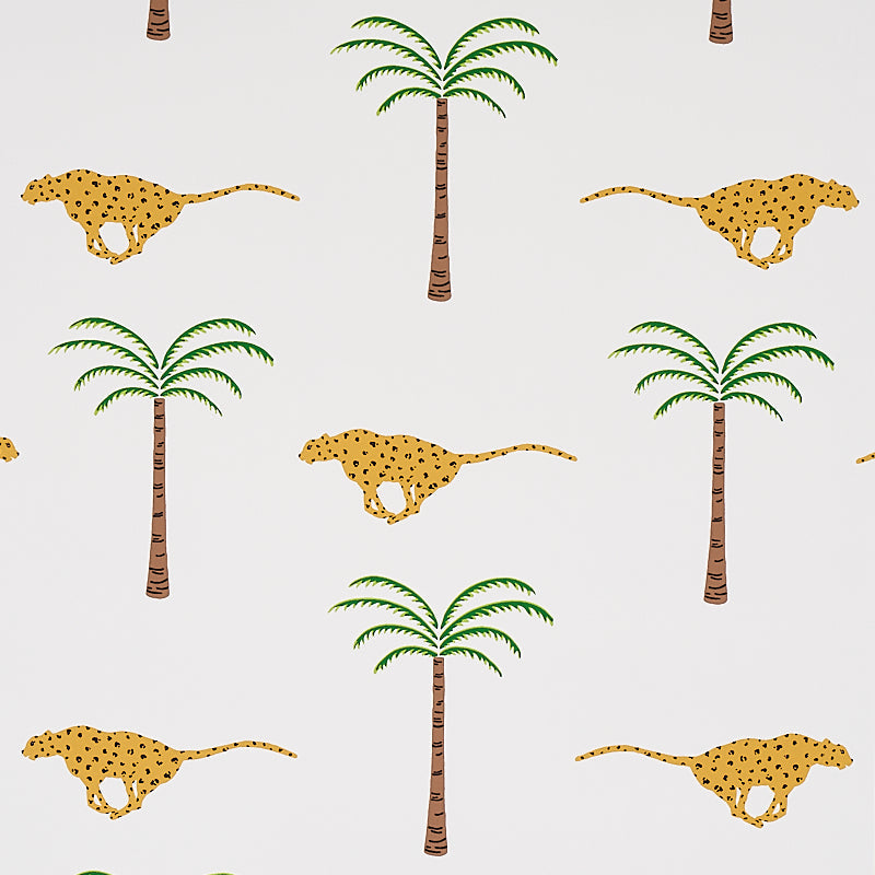A Wild Desert Dream Safari by Schumacher Cristina Buckley Collection Wallpaper – Schumacher 5012540SAM