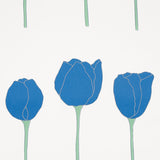Edie Blue Parrot by Cristina Buckley Floral Wallpaper – Schumacher 5012582