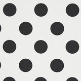 Lady Black & White Polka Dot Wallpaper by Cristina Buckley – Schumacher 5012610