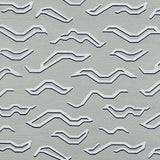 Kata Sisal in Mineral by Schumacher, abstract Tibetan tiger pattern handprinted on sisal wallcovering