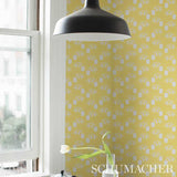 Reaching Out Lemonade by Peg Norriss Modern Botanical Wallpaper – Schumacher 5012711